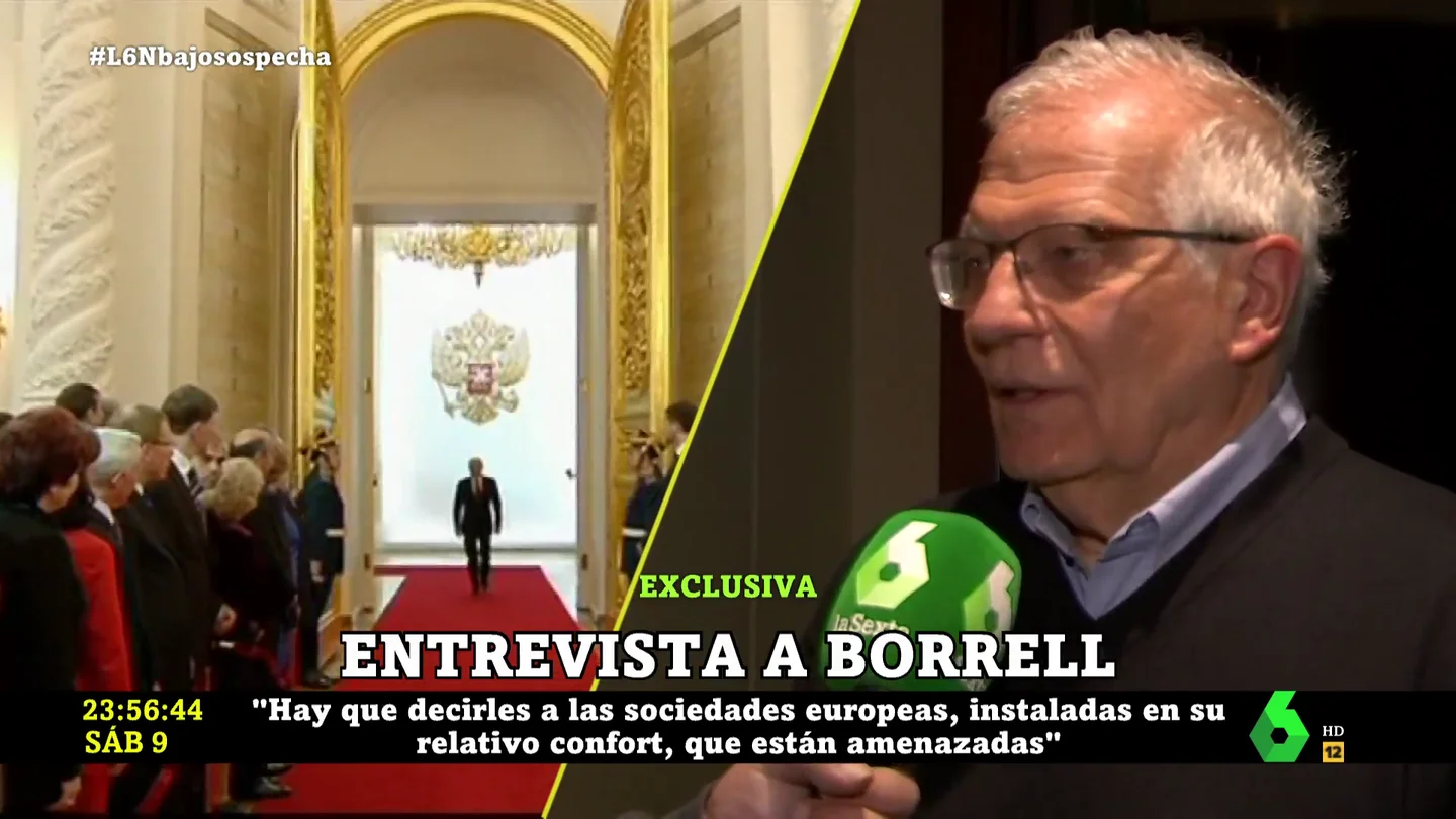 Borrell, sobre el futuro de Ucrania en la UE Borrell, sobre el futuro de Ucrania en la UE