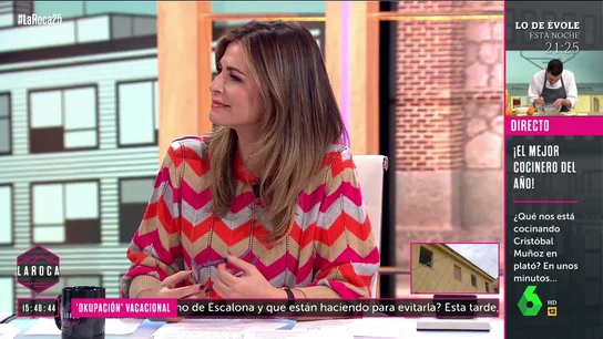 El piropo que sorprende a Nuria Roca en directo: "Me vais a sacar los colores" El piropo que sorprende a Nuria Roca en directo: "Me vais a sacar los colores"