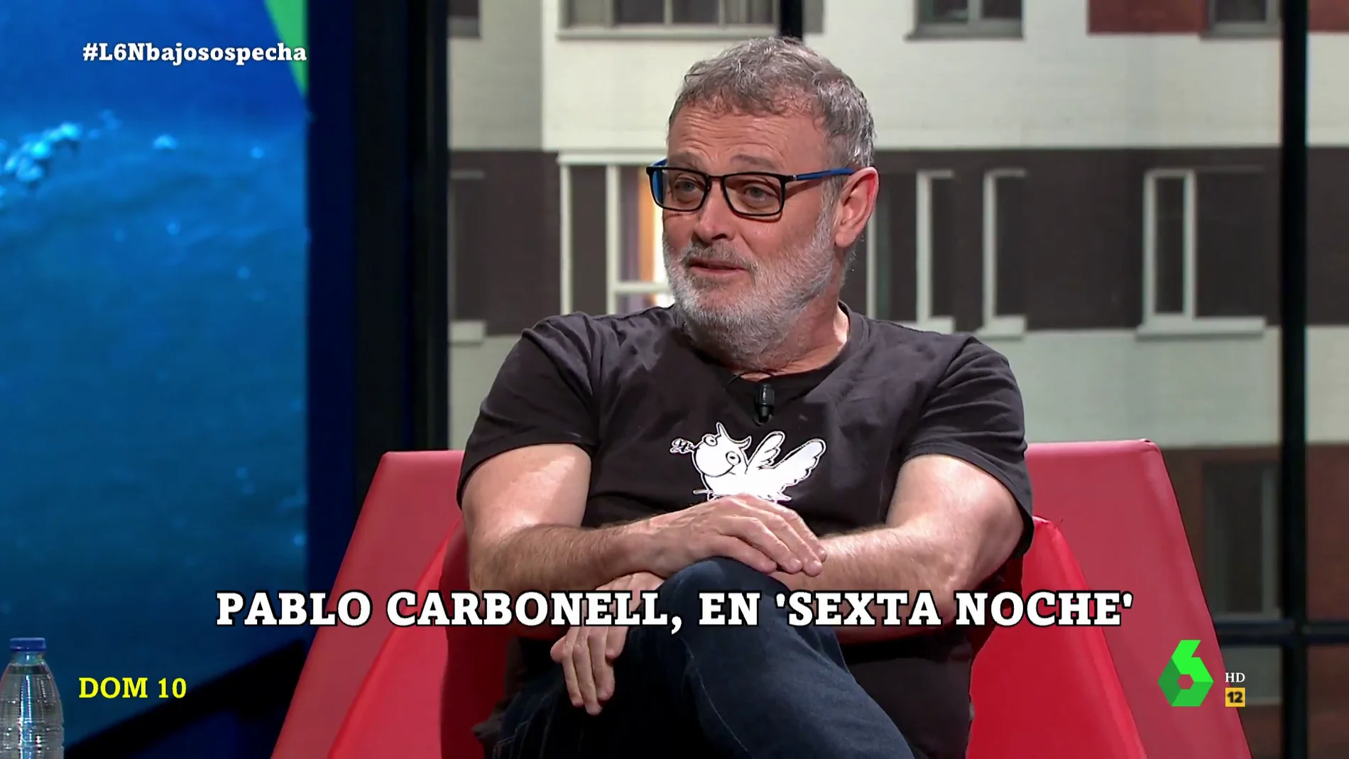 Pablo Carbonell se reafirma en sus palabras sobre Ayuso en laSexta Noche: "¿Sigue siendo una friki, no?"