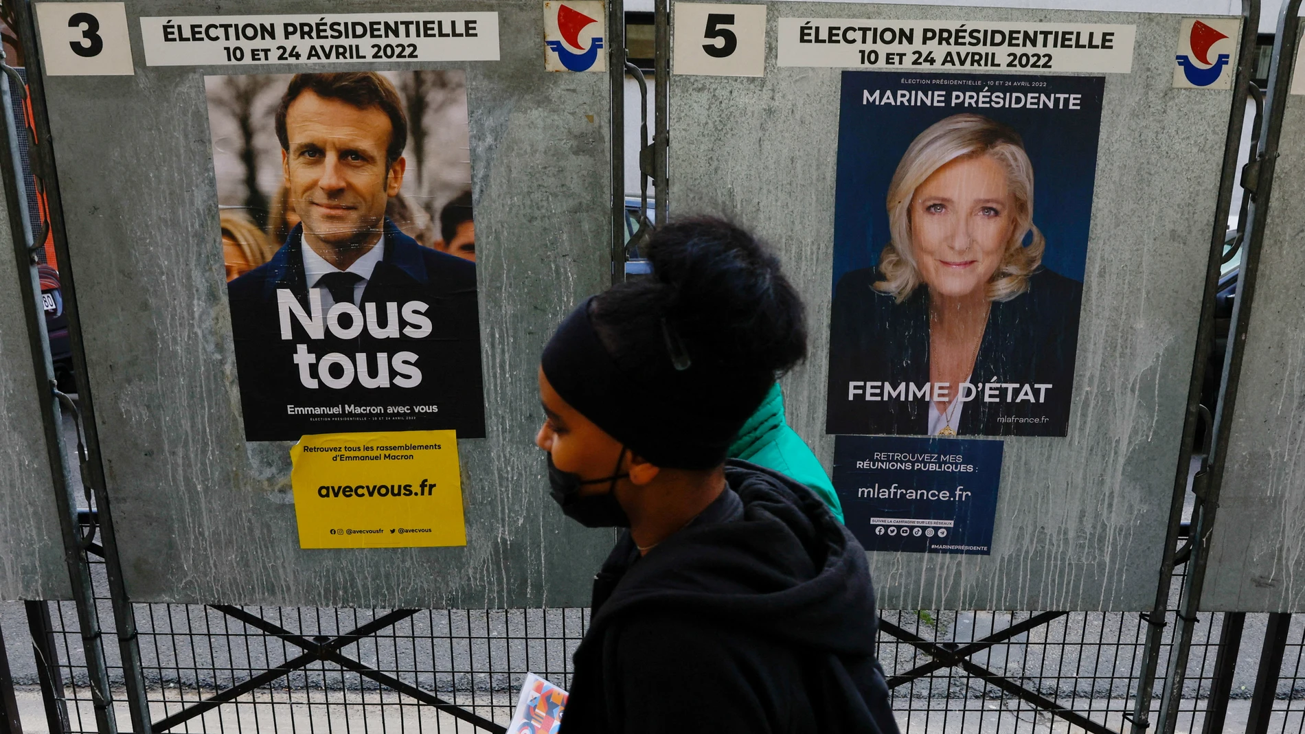 Macron y Le Pen, grandes favoritos en las elecciones de Francia