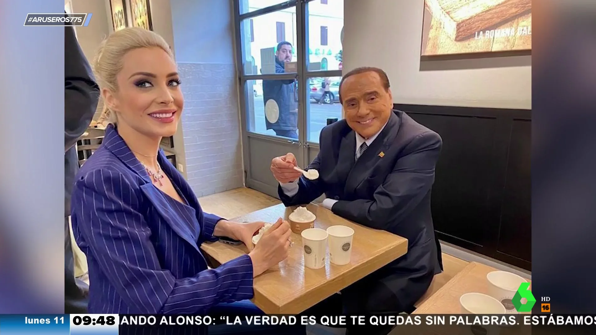 Berlusconi novia parecidos