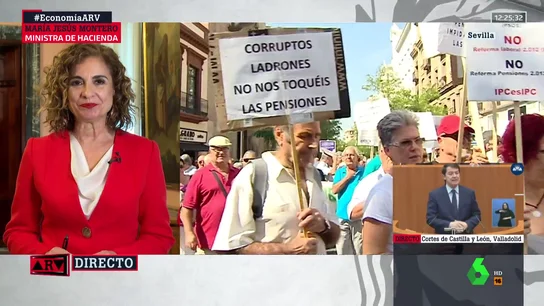 El Gobierno dice que las pensiones subirán con el IPC aunque supere el 10%: "Es un compromiso contundente" El Gobierno dice que las pensiones subirán con el IPC aunque supere el 10%: "Es un compromiso contundente"