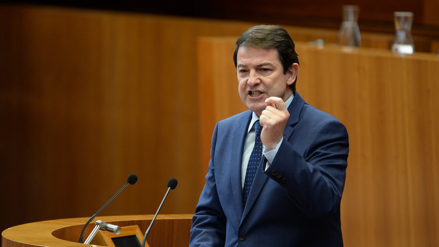 El presidente de la Junta de Castilla y León, Alfonso Fernández Mañueco, del PP El presidente de la Junta de Castilla y León, Alfonso Fernández Mañueco, del PP