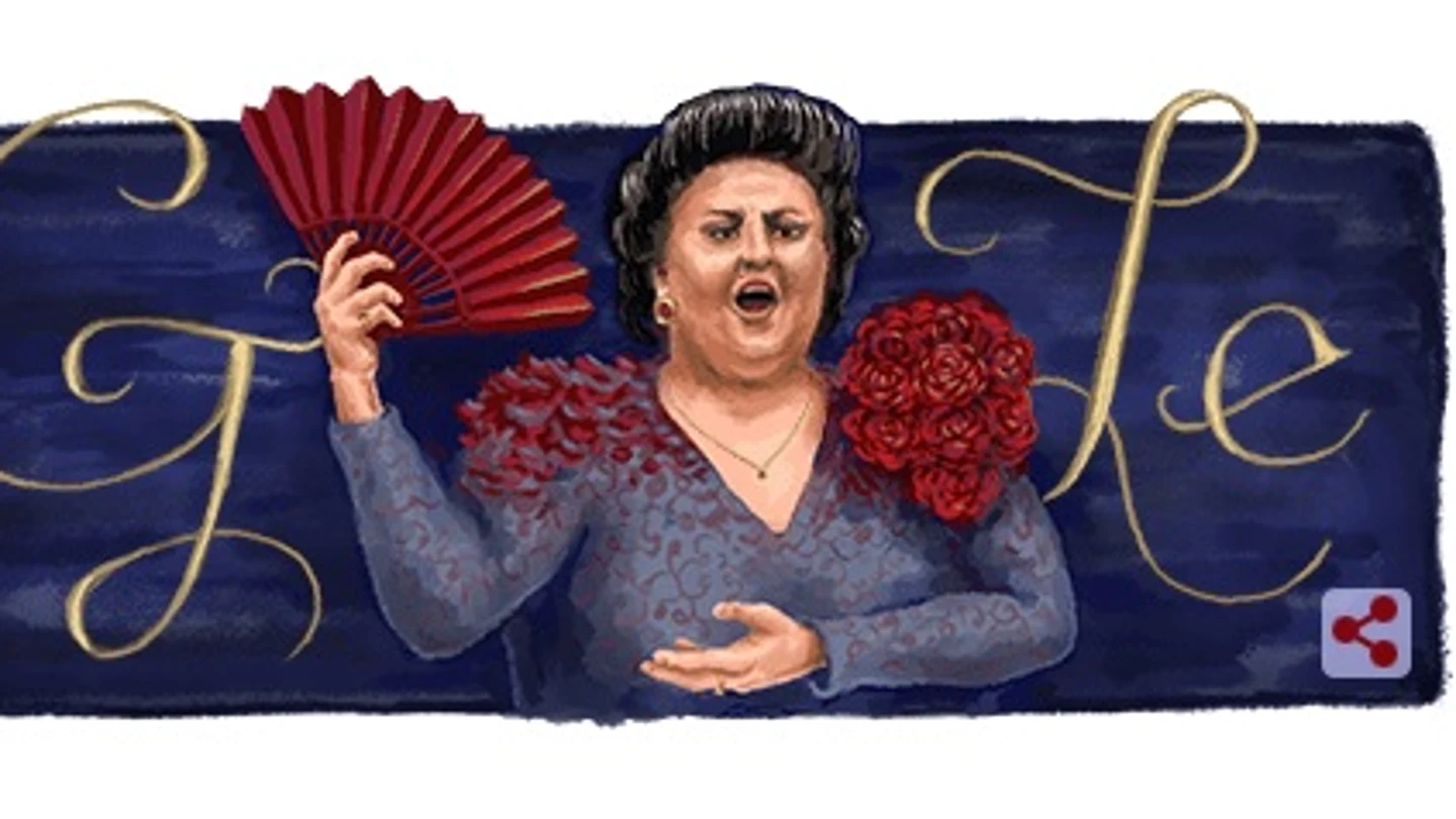 Montserrat Caballé cumpliría hoy 89 años: este es el doodle con el que Google ha conmemorado su aniversario de nacimiento Montserrat Caballé cumpliría hoy 89 años: este es el doodle con el que Google ha conmemorado su aniversario de nacimiento