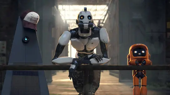 'Los 3 robots', una historia de 'Love, Death + Robots'. 'Los 3 robots', una historia de 'Love, Death + Robots'.