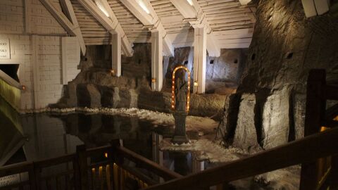 Minas de sal. Polonia
