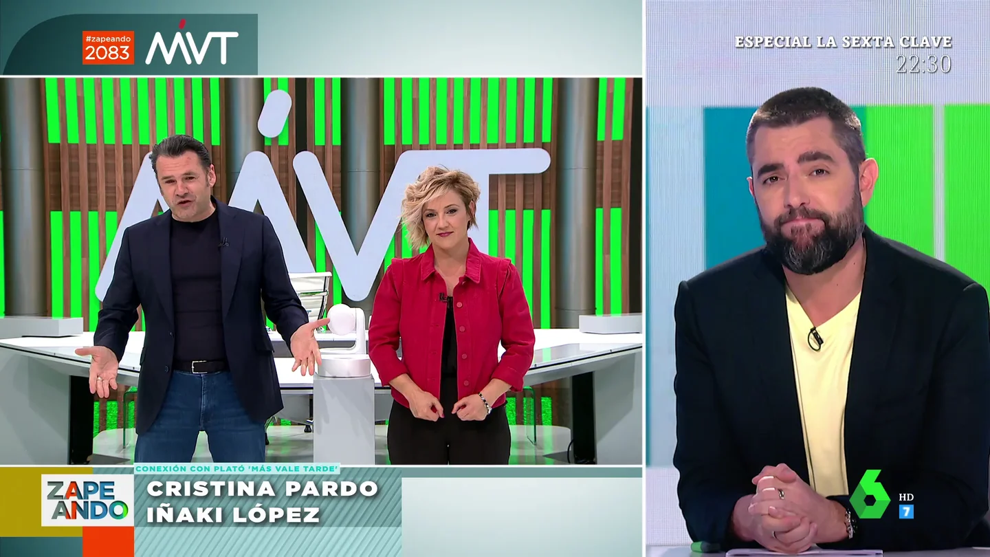 La reacción de Iñaki López al desmentido del rey emérito a Piqué: "Yo le entiendo, para una en la que no está metido..." La reacción de Iñaki López al desmentido del rey emérito a Piqué: "Yo le entiendo, para una en la que no está metido..."