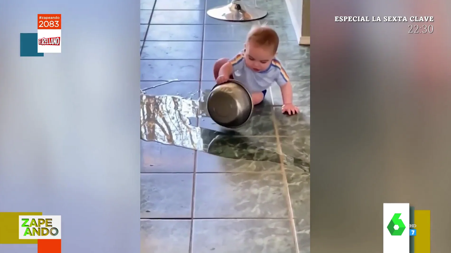 Por qué el bebé lo tira todo por el suelo?