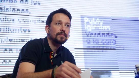 Pablo Iglesias, en la presentaci&oacute;n de su libro. / Efe