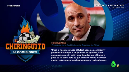 Los indignantes argumentos que usó Luis Rubiales para llevarse la Supercopa a Arabia Saudí: "Podemos contribuir a la igualdad" Los indignantes argumentos que usó Luis Rubiales para llevarse la Supercopa a Arabia Saudí: "Podemos contribuir a la igualdad"