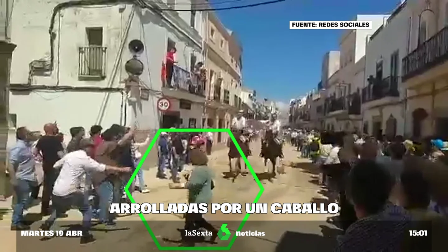 Una mujer y su nieta, en estado grave tras ser arrolladas en una carrera de caballos en Arroyo de la Luz (Cáceres) Hospitalizada en la UCI