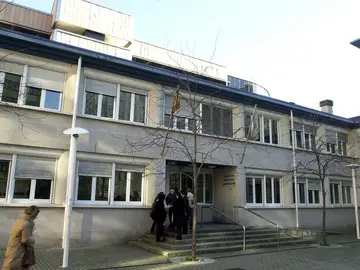 Imagen de archivo. Exterior de la Audiencia Provincial de A Coruña
