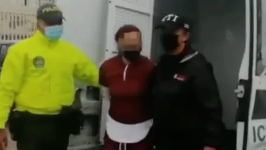 La detenida por el asesinato de una mujer embarazada en Soacha, Colombia La detenida por el asesinato de una mujer embarazada en Soacha, Colombia