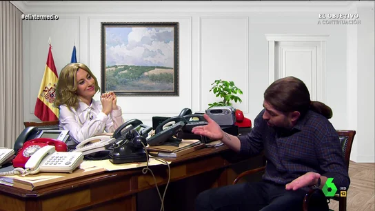 Yolanda Díaz y Pablo Iglesias 'se reencuentran' en El Intermedio: "Si acabas siendo la Rosa Díez de la izquierda, no me vengas con llantos" Yolanda Díaz y Pablo Iglesias 'se reencuentran' en El Intermedio: "Si acabas siendo la Rosa Díez de la izquierda, no me vengas con llantos"