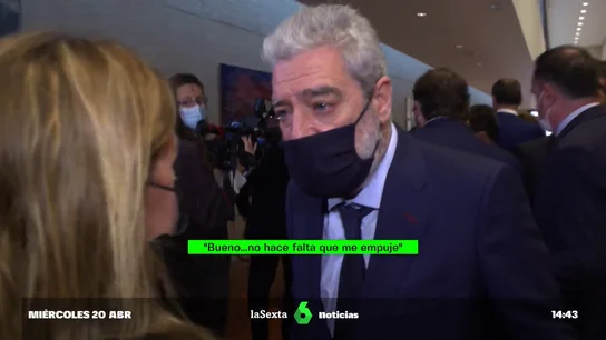 Más Madrid y Podemos piden la comparecencia de Rodríguez tras el empujón a Andrea Ropero Más Madrid y Podemos piden la comparecencia de Rodríguez tras el empujón a Andrea Ropero