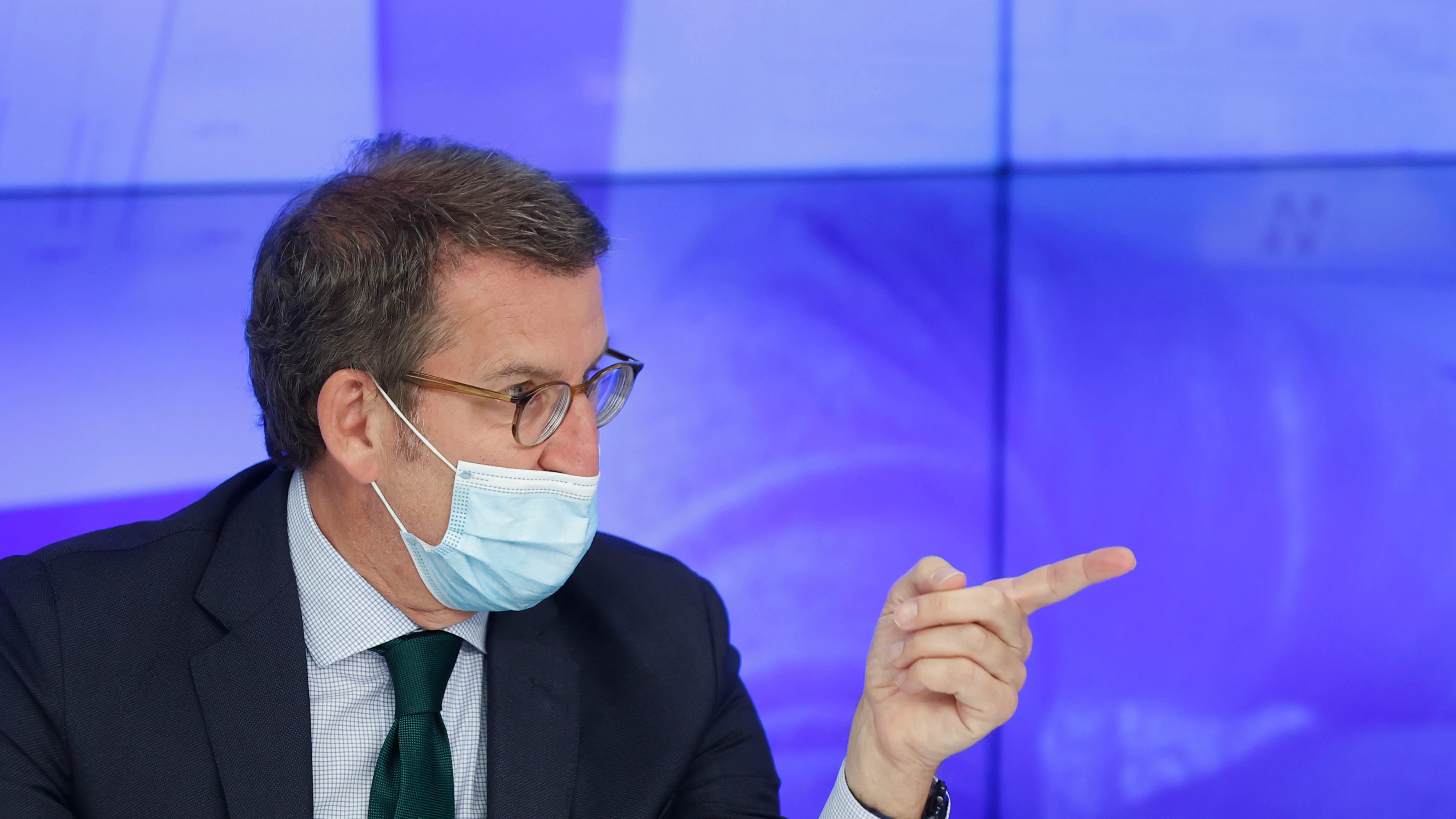 El líder del PP, Alberto Núñez Feijóo, preside la reunión del Comité Ejecutivo Nacional El líder del PP, Alberto Núñez Feijóo, preside la reunión del Comité Ejecutivo Nacional