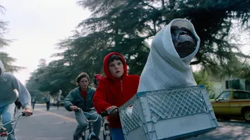 Escena de la película 'E.T. el extraterrestre' 