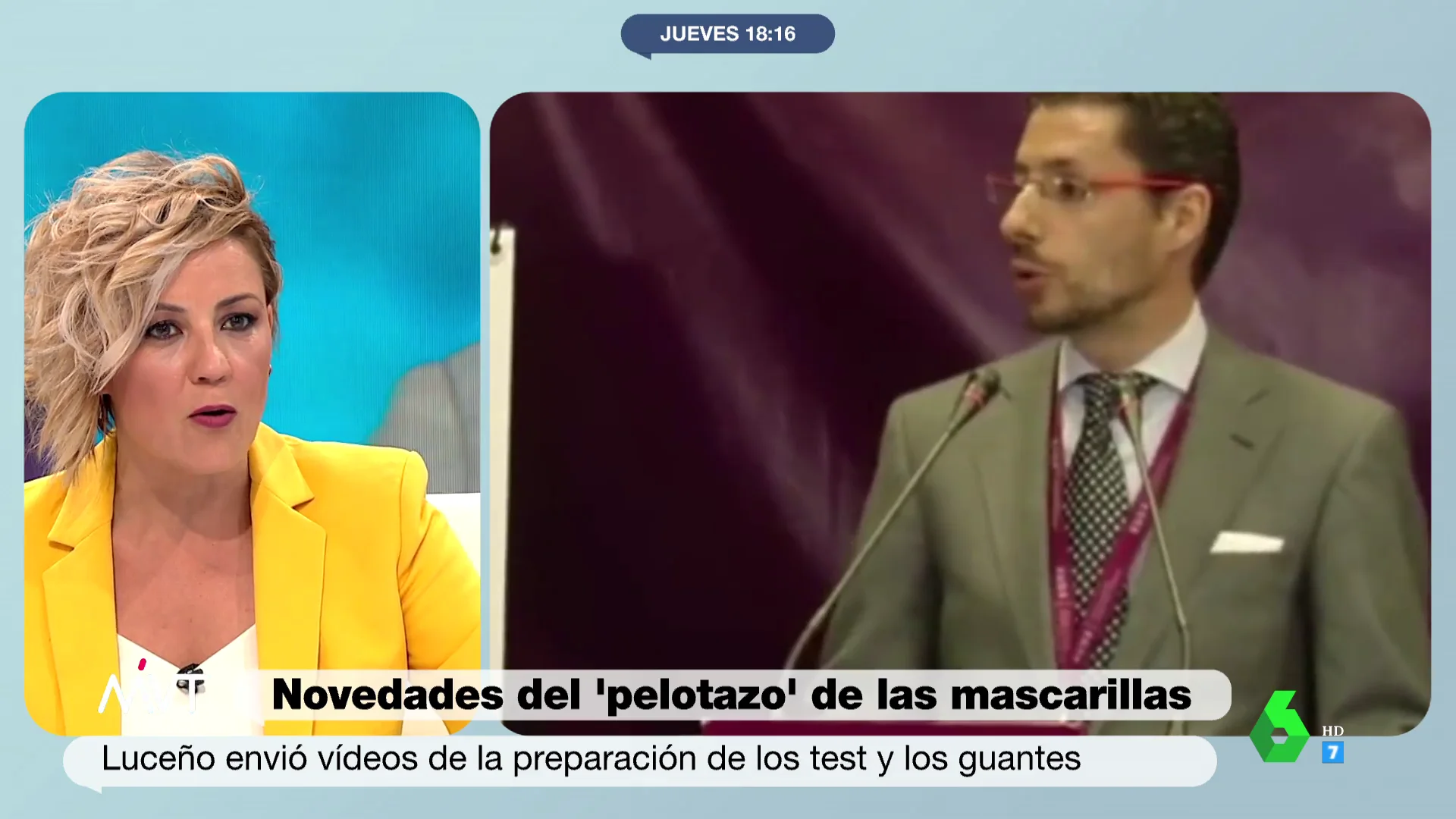 La reacción de Cristina Pardo a los audios de Luceño: "Tiene un cuajo... hay que valer para esto"