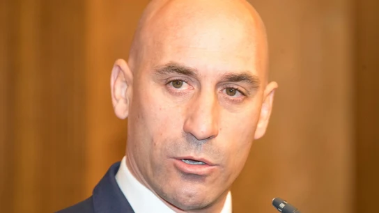 Luis Rubiales y Antonio García Ferreras en Al Rojo Vivo por los audios con Piqué, en directo Luis Rubiales y Antonio García Ferreras en Al Rojo Vivo por los audios con Piqué, en directo