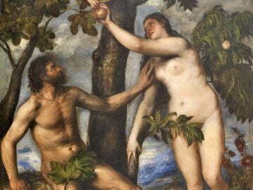 Adán y Eva en el Paraíso terrenal