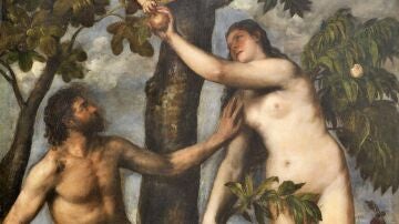 Adán y Eva en el Paraíso terrenal