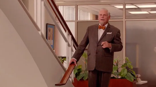El actor Robert Morse en 'Mad Men'. El actor Robert Morse en 'Mad Men'.