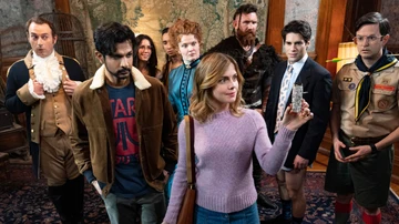 Rose McIver y Utkarsh Ambudkar son los protagonistas del remake americano de 'Fantasmas'