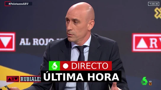 Luis Rubiales y Antonio García Ferreras en Al Rojo Vivo por los audios con Piqué, en directo Luis Rubiales y Antonio García Ferreras en Al Rojo Vivo por los audios con Piqué, en directo