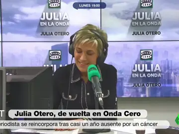 Así fue la vuelta de Julia Otero a la radio tras pasar un cáncer de mama: &quot;Han pasado muchísimas cosas, algunas incluso buenas&quot;
