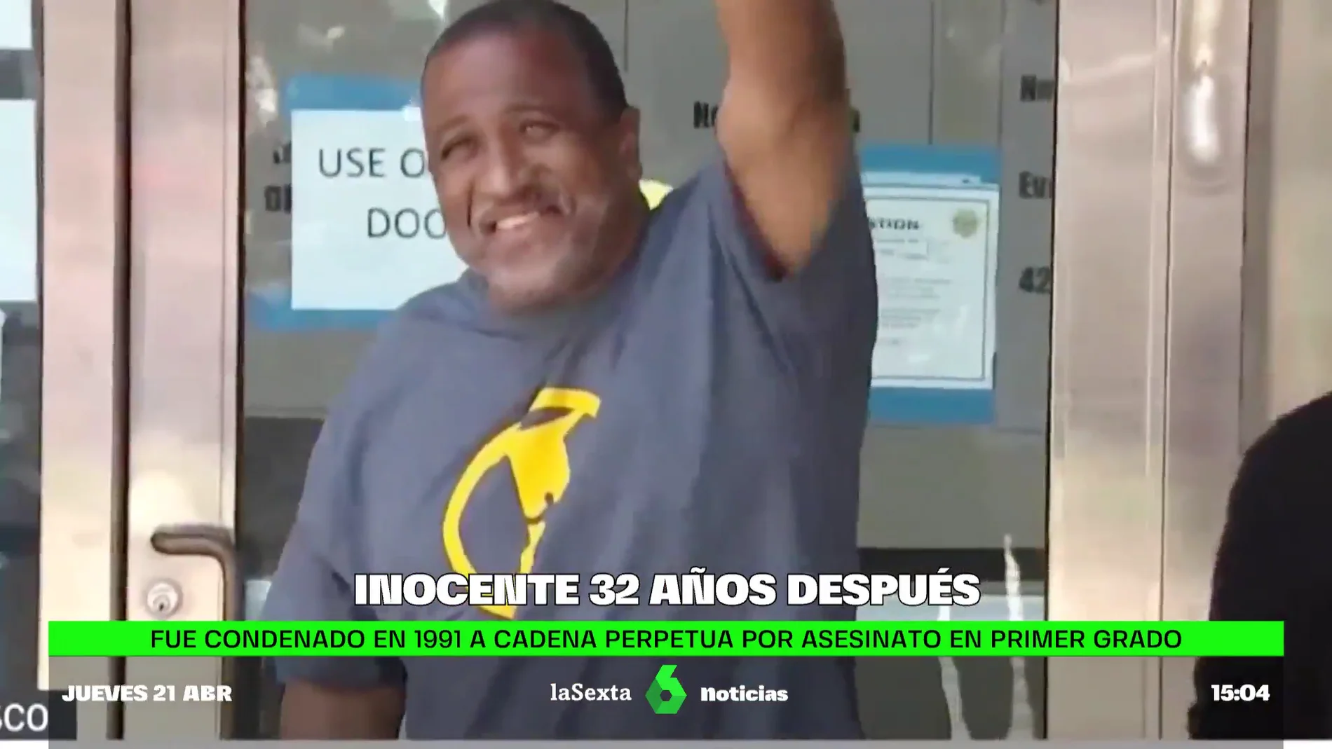 Joaquín Ciria, declarado inocente tras pasar 32 años en prisión injustamente