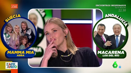 El juego que pone entre la espalda y la pared a Ingrid García-Jonsson en Zapeando: "Me estáis partiendo el corazón" El juego que pone entre la espalda y la pared a Ingrid García-Jonsson en Zapeando: "Me estáis partiendo el corazón"