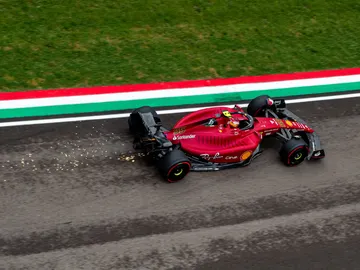 Un error de Carlos Sainz le deja sin pelear por la pole en Imola Un error de Carlos Sainz le deja sin pelear por la pole en Imola