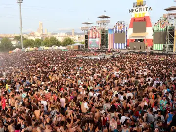 Imagen de archivo del Reggaeton Beach Festival en Benidorm
