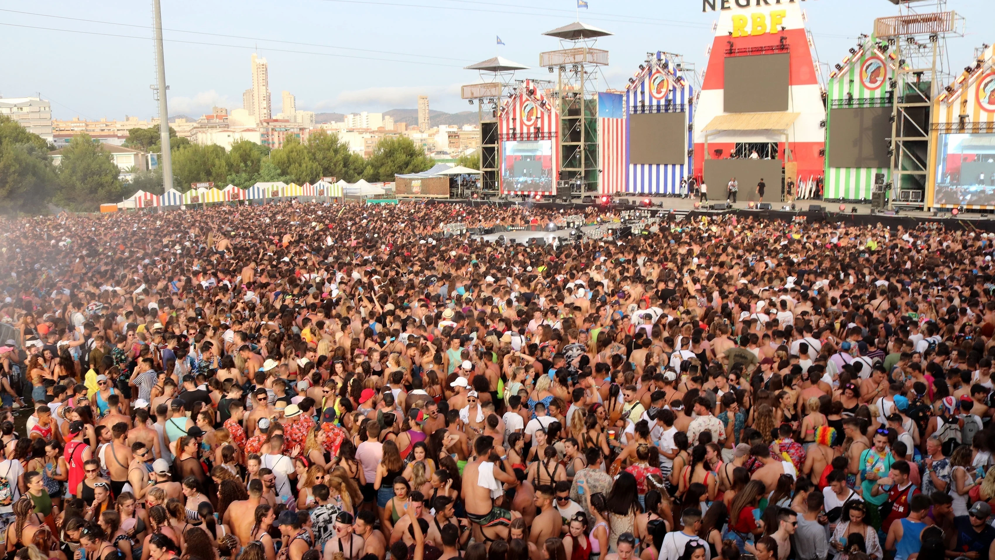 Imagen de archivo del Reggaeton Beach Festival en Benidorm