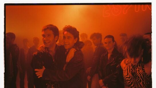 Un momento del rodaje de 'La Ruta'