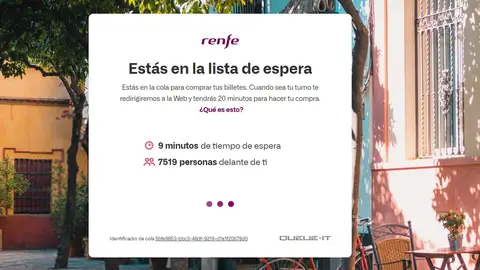 Lista espera de renfe de los billetes a 15 euros Lista espera de renfe de los billetes a 15 euros