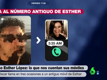 Cronología de los pasos de Óscar la noche de la muerte de Esther López: la versión que contradice su móvil