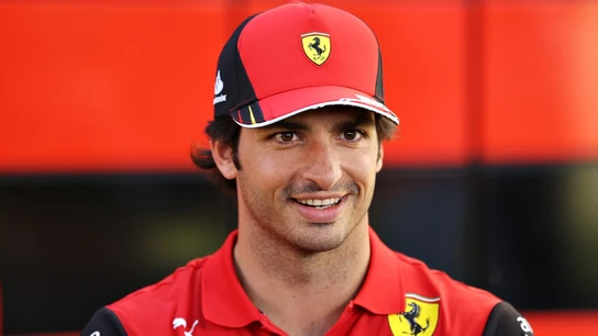 Carlos Sainz, con Ferrari Carlos Sainz, con Ferrari