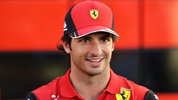 Carlos Sainz, con Ferrari