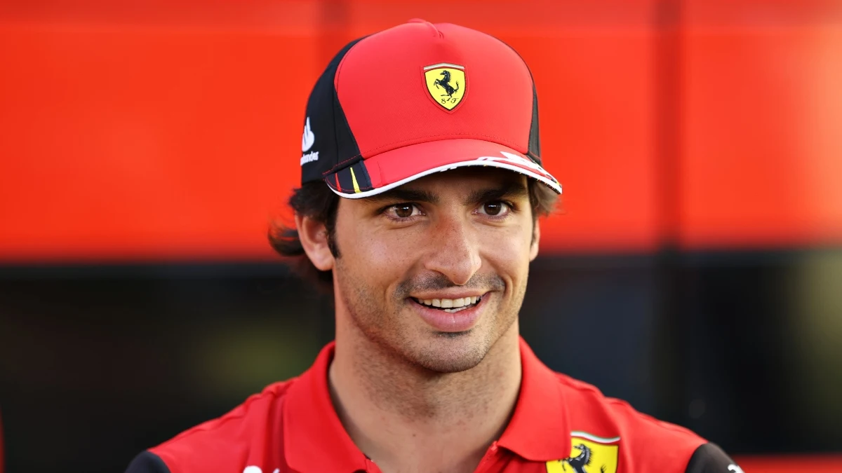 Carlos Sainz, con Ferrari