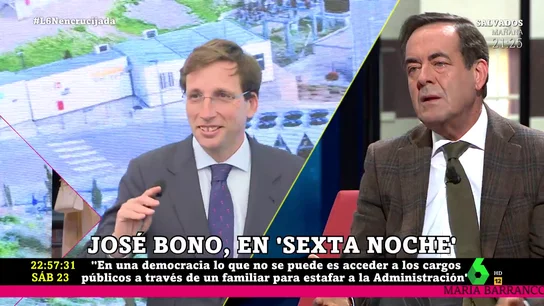 La confesión de José Bono por el escándalo de las mascarillas: "Llamé a Almeida en plena pandemia, me caía bien, pero esto no pueden hacerlo" La confesión de José Bono por el escándalo de las mascarillas: "Llamé a Almeida en plena pandemia, me caía bien, pero esto no pueden hacerlo"