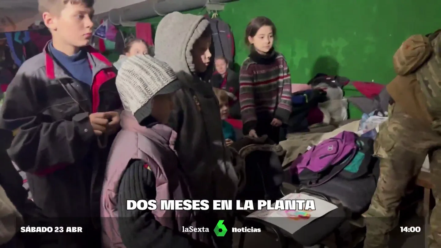 Niños encerrados en Mariúpol Niños encerrados en Mariúpol
