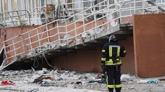 Imagen de la destrucción en Odesa Imagen de la destrucción en Odesa