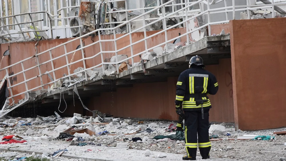 Imagen de la destrucción en Odesa Imagen de la destrucción en Odesa