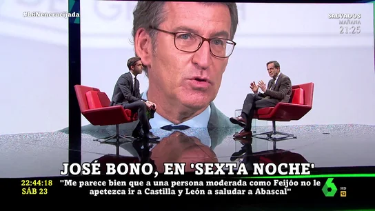 La crítica de José Bono a Vox: "¿Qué hacemos mal los demócratas que, habiendo soportado una dictadura, ahora vengan sus defensores y puedan gobernar?" La crítica de José Bono a Vox: "¿Qué hacemos mal los demócratas que, habiendo soportado una dictadura, ahora vengan sus defensores y puedan gobernar?"