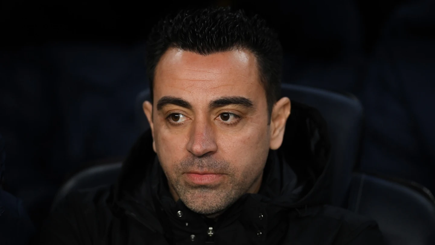 Xavi Hernández, en un partido del Barça Xavi Hernández, en un partido del Barça