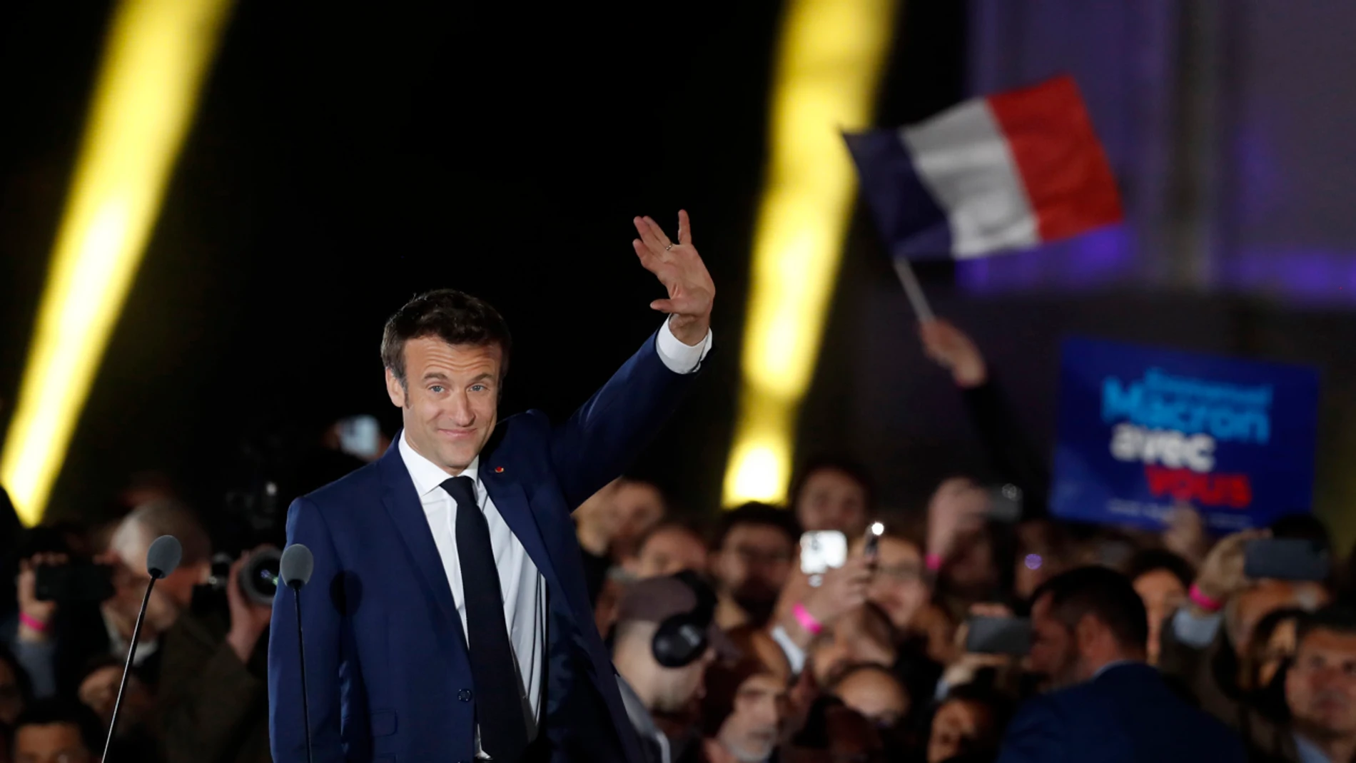 Macron vence a la ultraderechista Le Pen con una amplia victoria