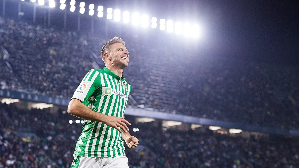 Joaquín Sánchez en un partido del Betis