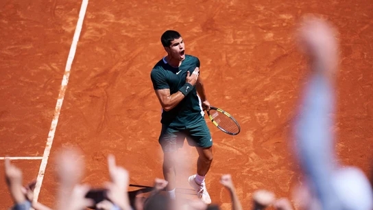 Carlos Alcaraz, a la final del Conde de Godó.  Carlos Alcaraz, a la final del Conde de Godó.