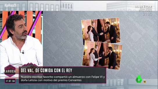 Juan del Val cuenta su experiencia comiendo con la familia real Juan del Val cuenta su experiencia comiendo con la familia real